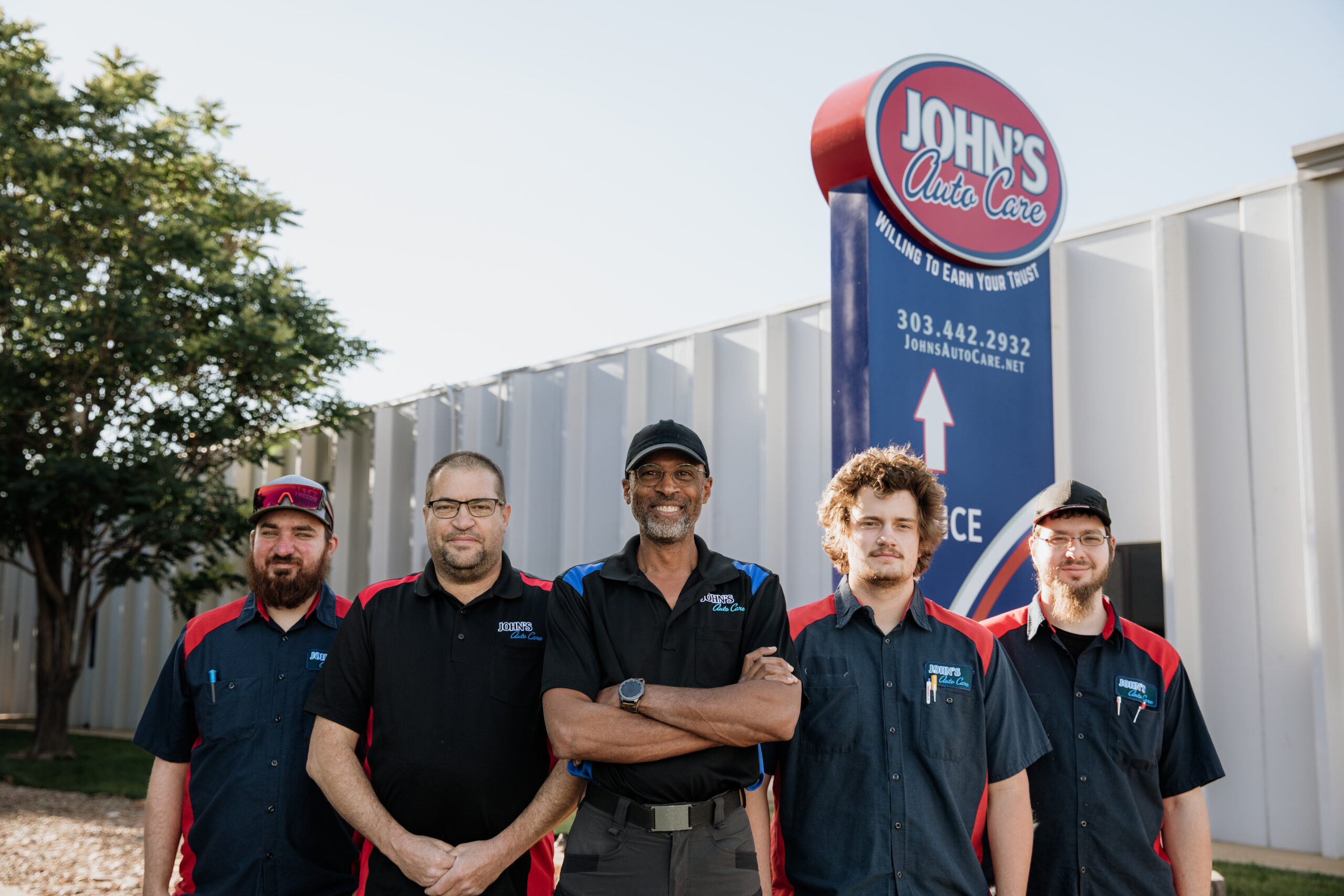 John Auto team portrait