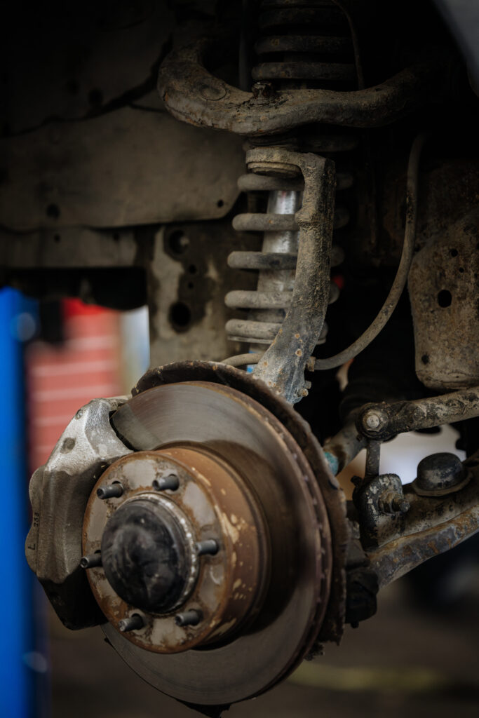 Car part detail photo